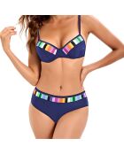 Maillot de bain 2 Pièces June bleu