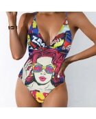 Maillot de bain 1 Pièce Ninon rose