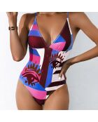 Maillot de bain 1 Pièce Arya violet