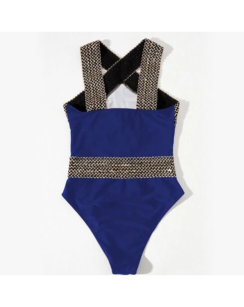 Maillot de bain 1 Pièce Olivia bleu