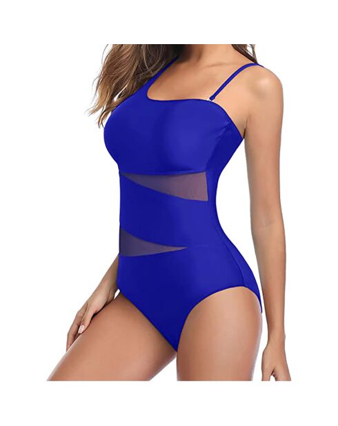 Maillot de bain 1 Pièce Marilyne bleu