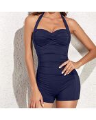 Maillot de bain 1 Pièce Floriane bleu
