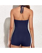 Maillot de bain 1 Pièce Floriane bleu