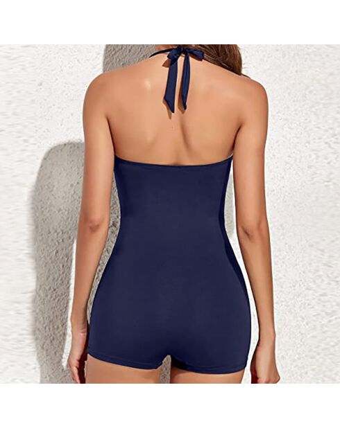 Maillot de bain 1 Pièce Floriane bleu