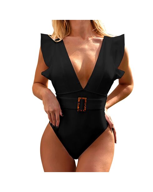Maillot de bain 1 Pièce Eve noir