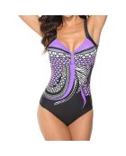 Maillot de bain 1 Pièce Sakura violet