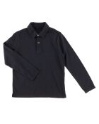 Polo Manches Longues Enzo charcoal