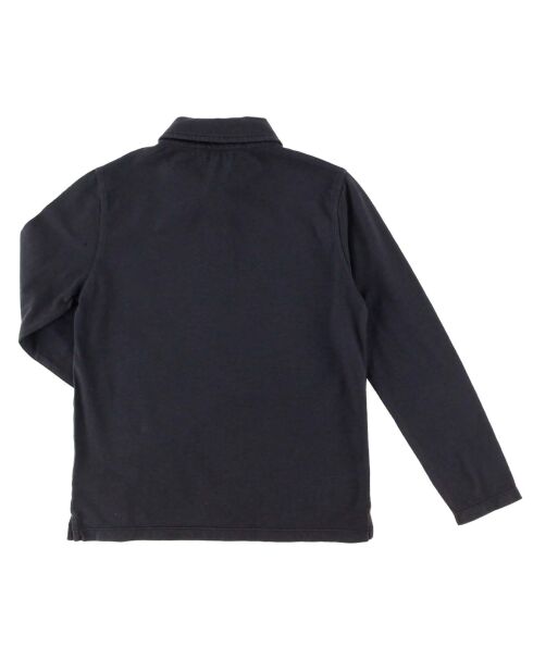 Polo Manches Longues Enzo charcoal