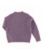 Pull en Laine & Mohair mélangés Maessa  mauve