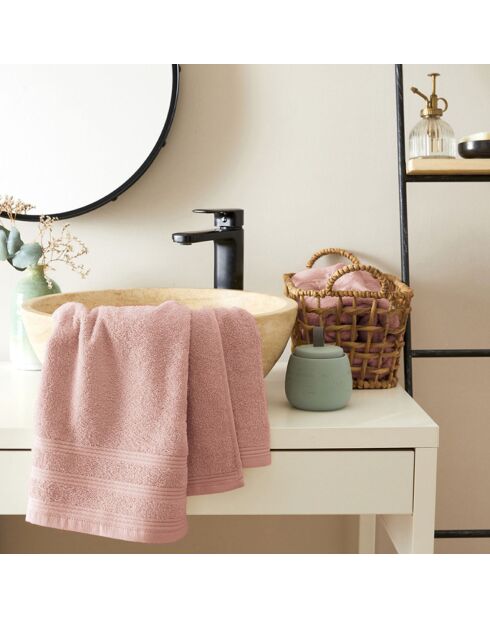 Serviette de toilette Spa blush