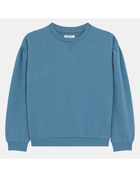 Sweat en Coton mélangé Carmela bleu