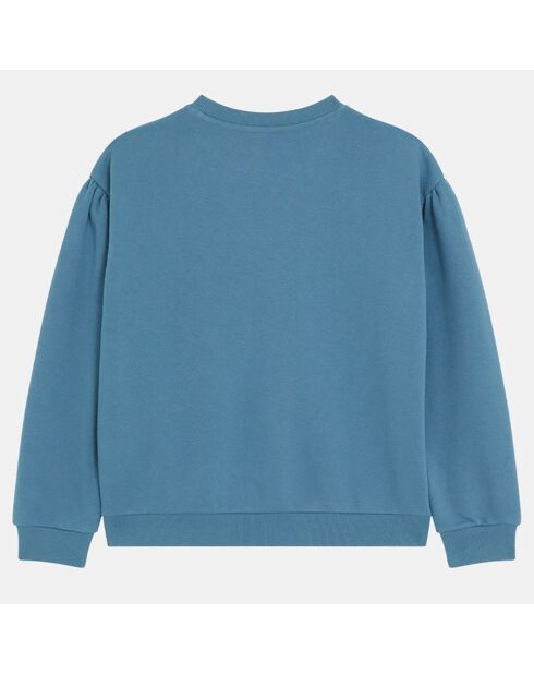 Sweat en Coton mélangé Carmela bleu