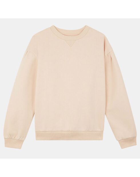 Sweat en Coton mélangé Carmela rose clair