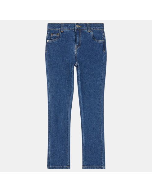 Jean skinny Tarra en Coton bio stretch bleu