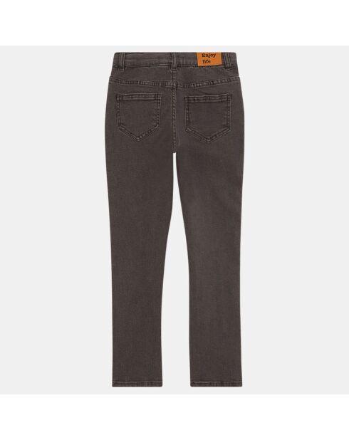 Jean skinny Tarra en Coton bio stretch gris