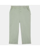 Pantalon en Twill Linto vert amande