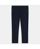 Pantalon en Twill de Coton Agathe bleu foncé