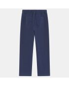 Pantalon en Twill de coton Destinée bleu marine