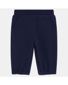 Pantalon de Jogging Orilo en Coton bleu marine