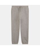 Pantalon de Jogging en Coton bio Ojog gris