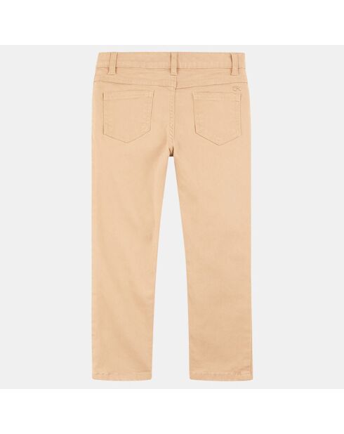 Pantalon en Twill de coton bio Macha camel