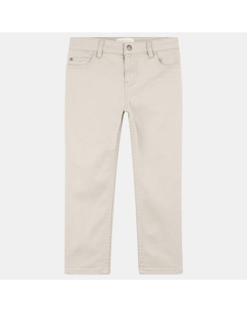 Pantalon en Twill de Coton bio Macha gris