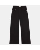 Pantalon en Twill de coton Flora noir