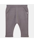 Pantalon de Jogging en Coton bio mélangé Artypo gris