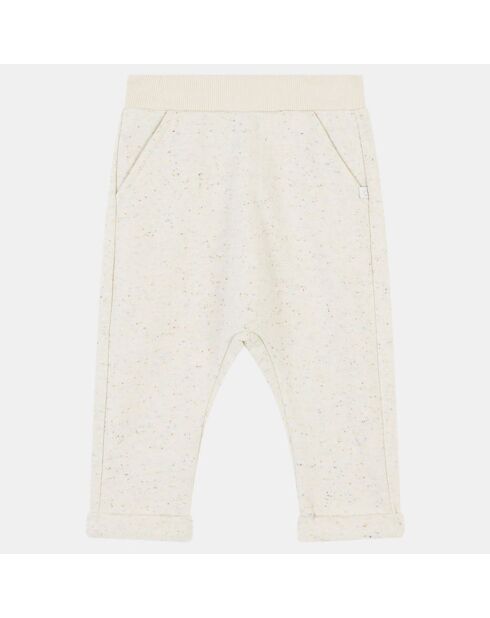 Pantalon de Jogging en coton mélangé Artypo écru