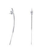 Ohrringe Nora silber/weiß