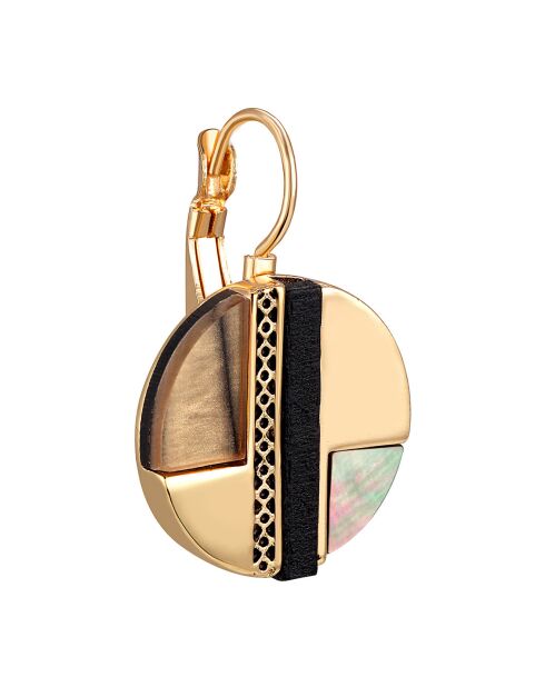 Boucles d'oreilles Sierra Dorada Natural doré/naturel