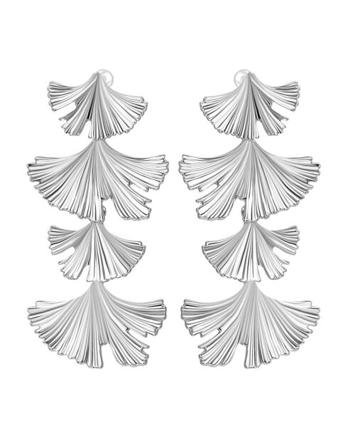 Nature Leaves Silberohrringe