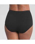 2 schwarze Höschen aus Biobaumwolle