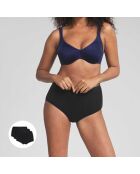 2 schwarze Höschen aus Biobaumwolle