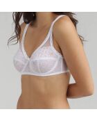 Soutien-gorge emboîtant Coeur Croisé Féminin blanc