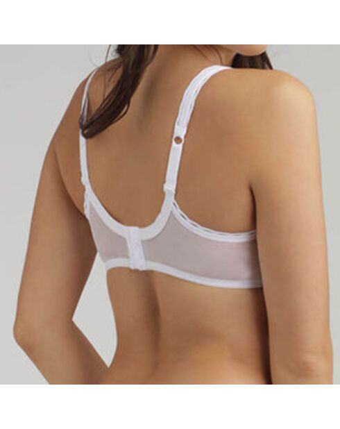 Soutien-gorge emboîtant Coeur Croisé Féminin blanc