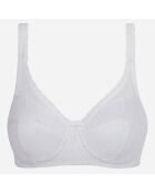 Soutien-gorge emboîtant Coeur Croisé Féminin blanc