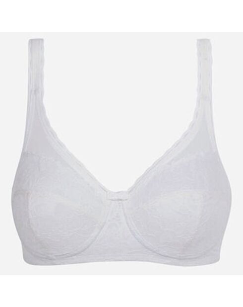 Soutien-gorge emboîtant Coeur Croisé Féminin blanc