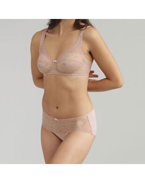 Culotte Coeur Croisé Féminin beige