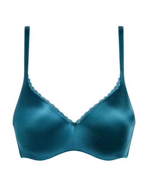 Soutien-gorge armatures amovibles 24h Soft Absolu bleu canard