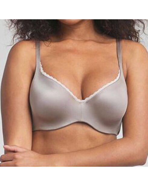 Soutien-gorge armatures amovibles 24h Soft Absolu taupe