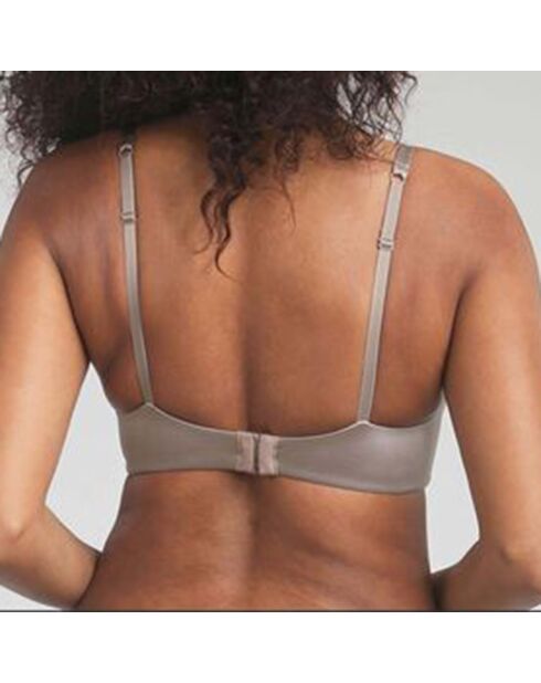 Soutien-gorge armatures amovibles 24h Soft Absolu taupe