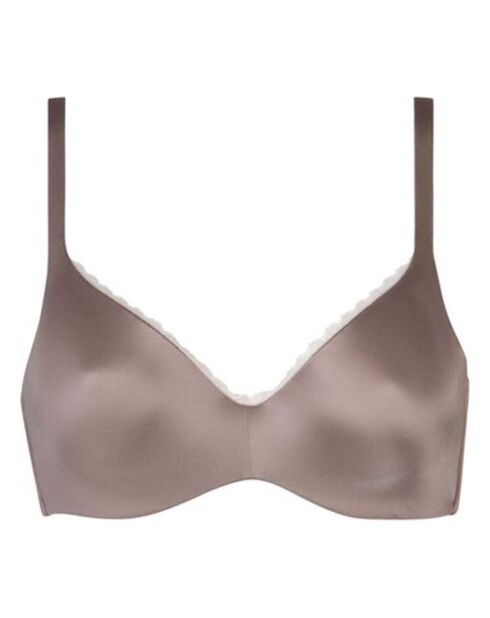 Soutien-gorge armatures amovibles 24h Soft Absolu taupe