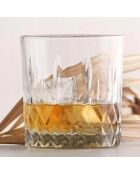 6 Verres à whisky transparents - 330ml