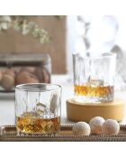 6 Verres à whisky transparents - 330ml