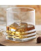 6 Verres à whisky transparents - 315ml