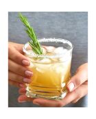 6 Verres à whisky transparents - 315ml