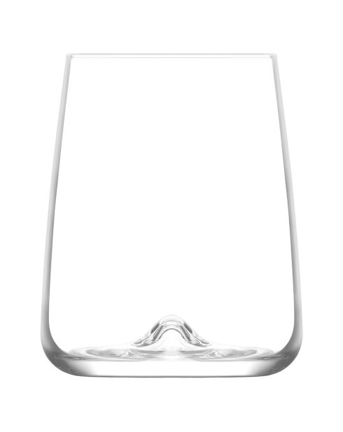 6 Verres à eau transparents - 475ml