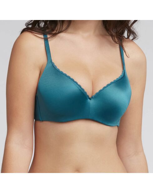 Soutien-gorge armatures amovibles 24h Soft Absolu bleu canard