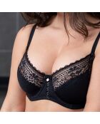 Soutien-gorge armatures Élisa noir